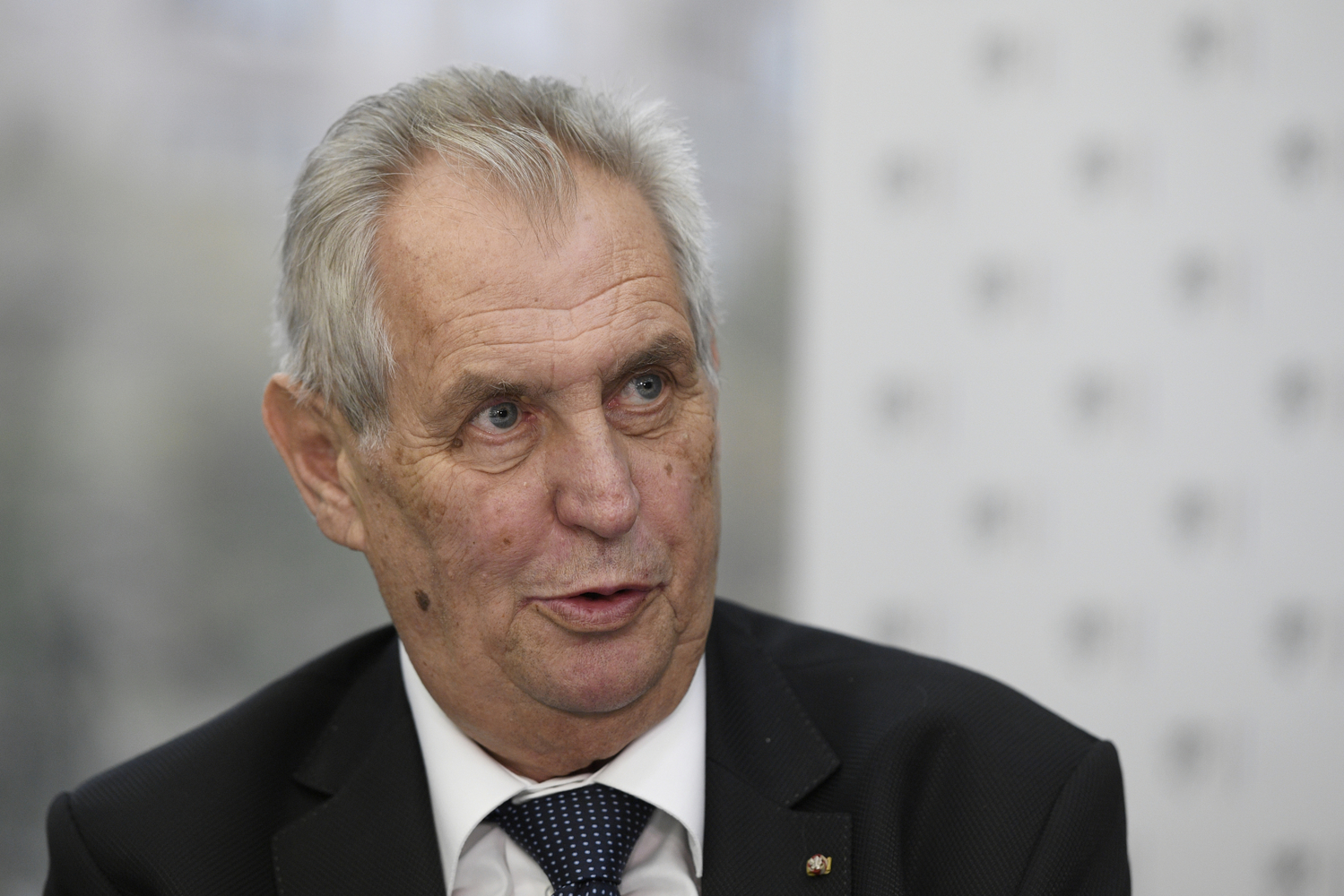 Prezident Miloš Zeman.