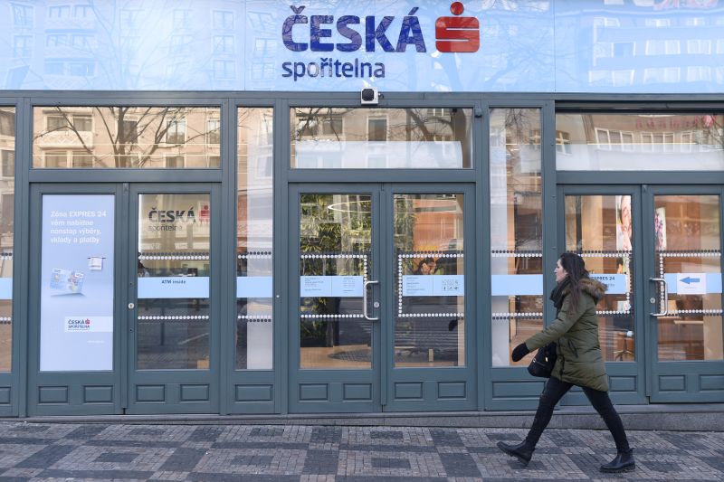 Česká spořitelna.