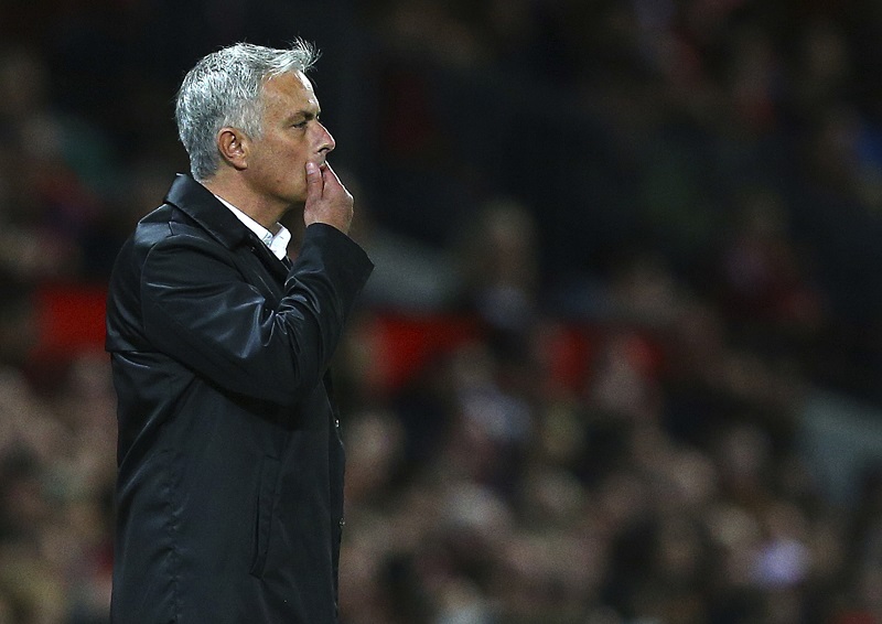 Kouč Manchesteru United José Mourinho (ilustrační foto).