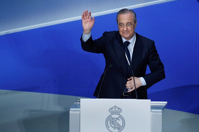 Preziden klubu Real Madrid Florentino Pérez (archivní foto). Preziden klubu Real Madrid Florentino Pérez (archivní foto).