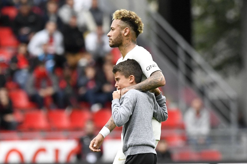 Neymar předvedl skvělé gesto.
