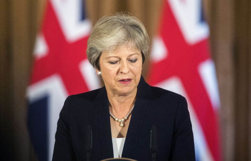 Britská premiérka Theresa Mayová.