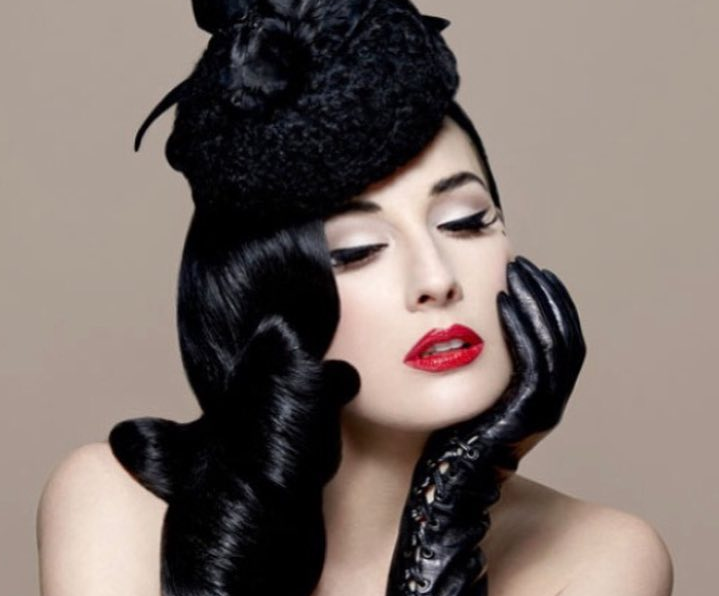 Dita von Teese.