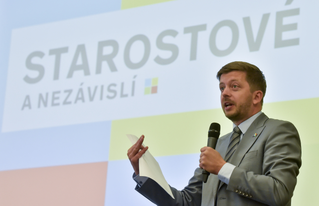 Místopředseda hnutí Starostové a nezávislí (STAN) Vít Rakušan.
