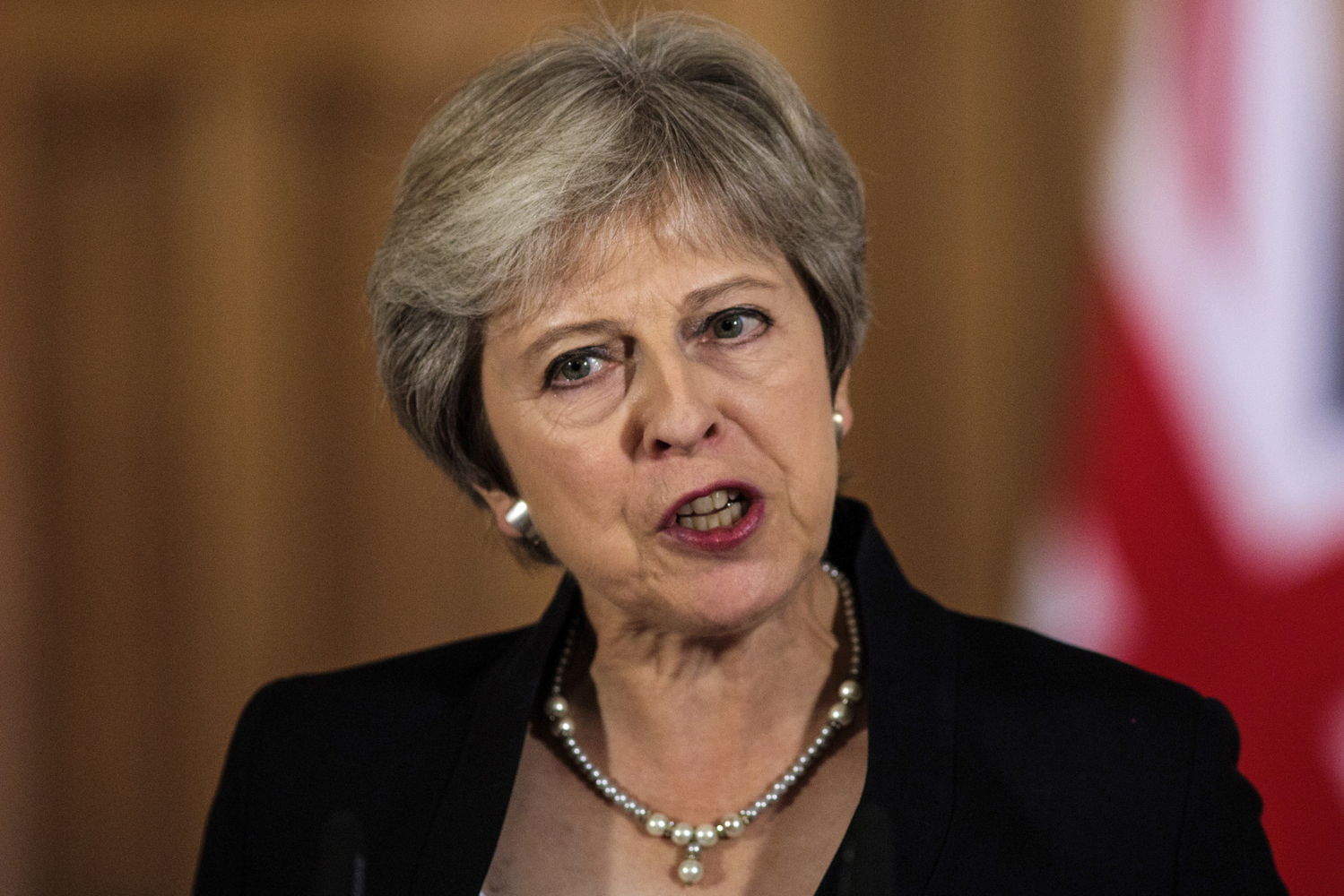Britská premiérka Theresa Mayová.