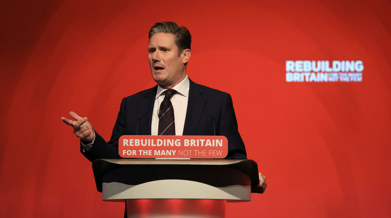 Labouristický stínový ministr pro brexit Keir Starmer.