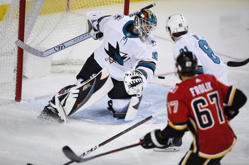 San Jose prohrálo na ledě Calgary. San Jose prohrálo na ledě Calgary.