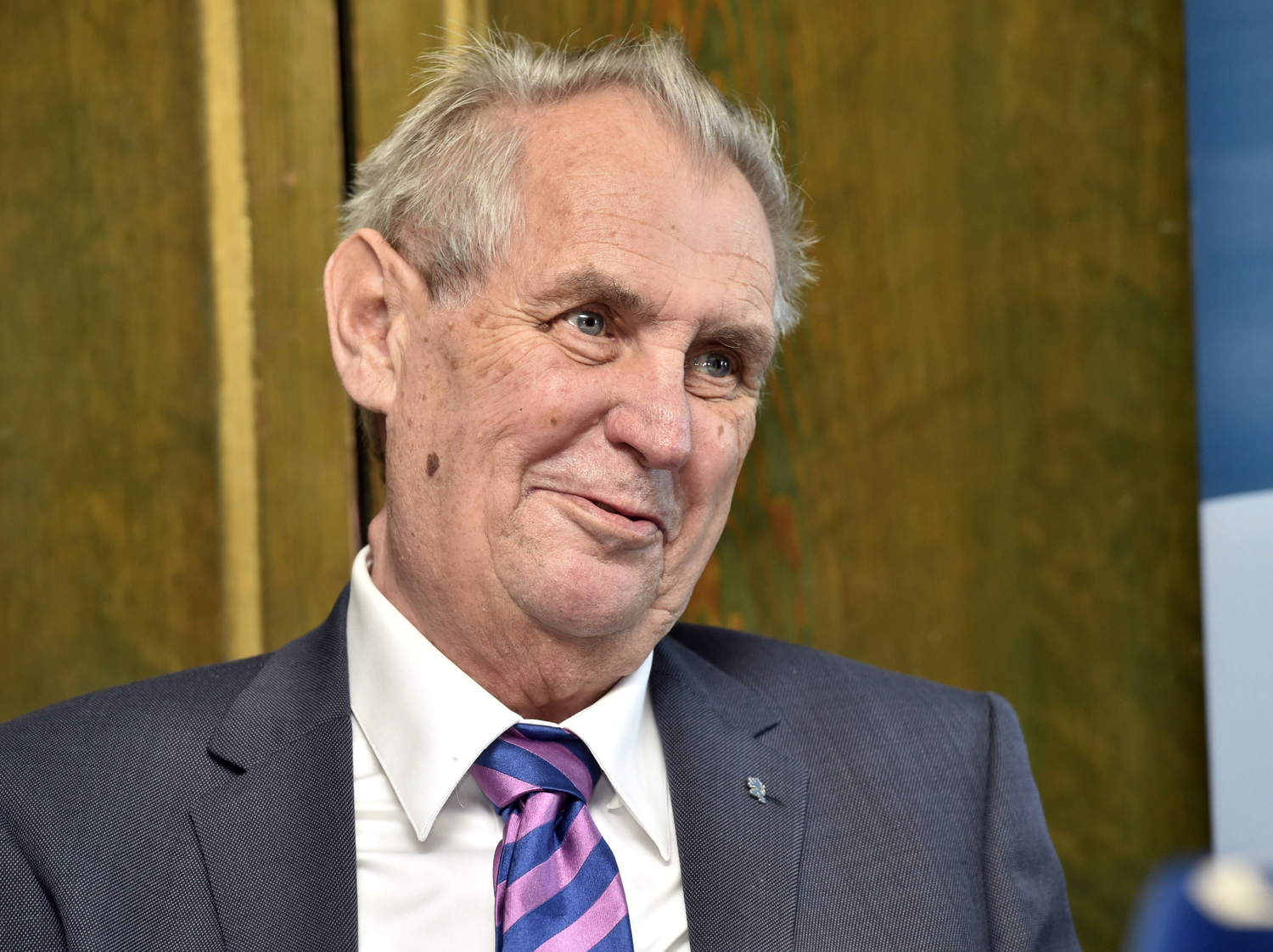 Prezident Miloš Zeman.