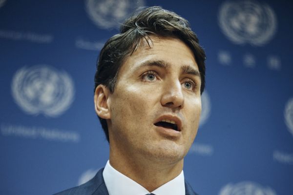 Kanadský premiér Justin Trudeau.