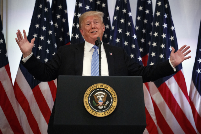 Americký prezident Donald Trump.