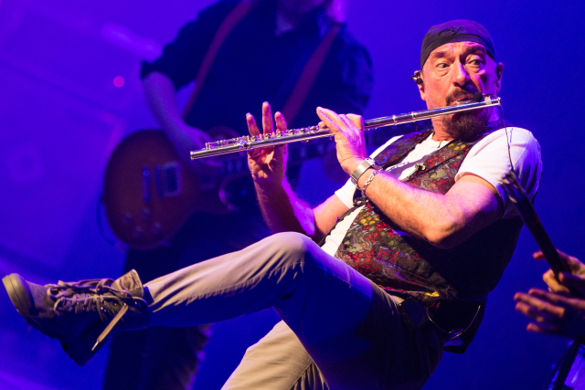 Na snímku hudebník Ian Anderson.