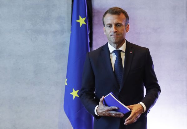 Francouzský prezident Emmanuel Macron.