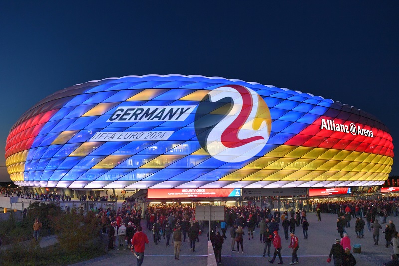Fotbalové mistrovství Evropy v roce 2024 bude hostit Německo.