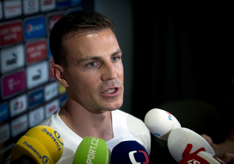 Fotbalista Vladimír Darida. 