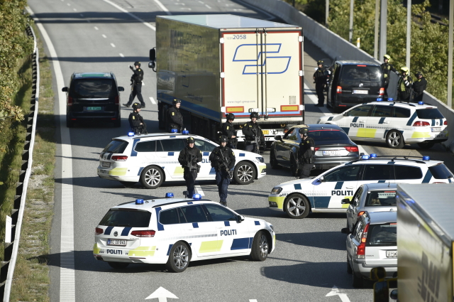 Policejní akce.