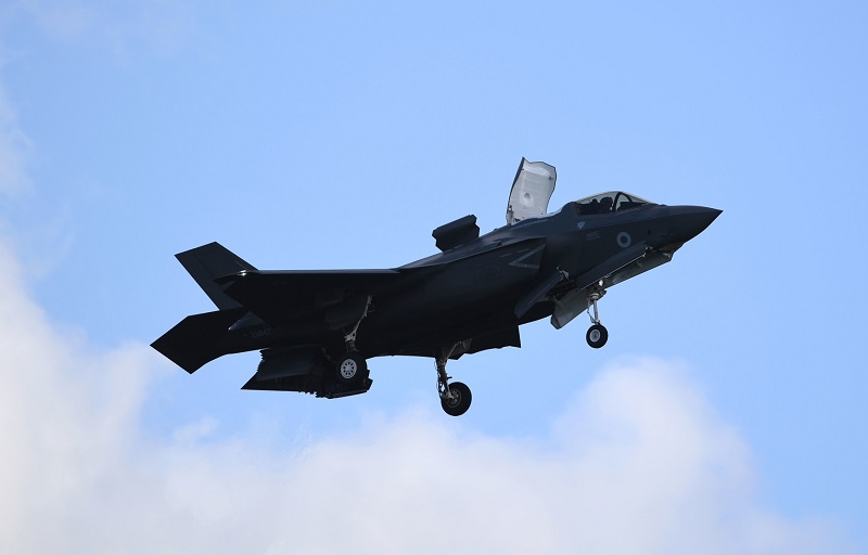 Nejnovější americká stíhačka F-35B.
