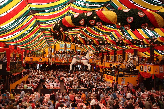 Snímek z Oktoberfestu (ilustrační foto).