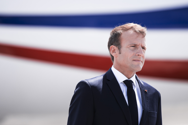 Francouzský prezident Emmanuel Macron.