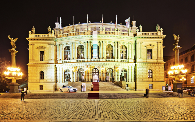 Rudolfinum, sídlo České filharmonie.