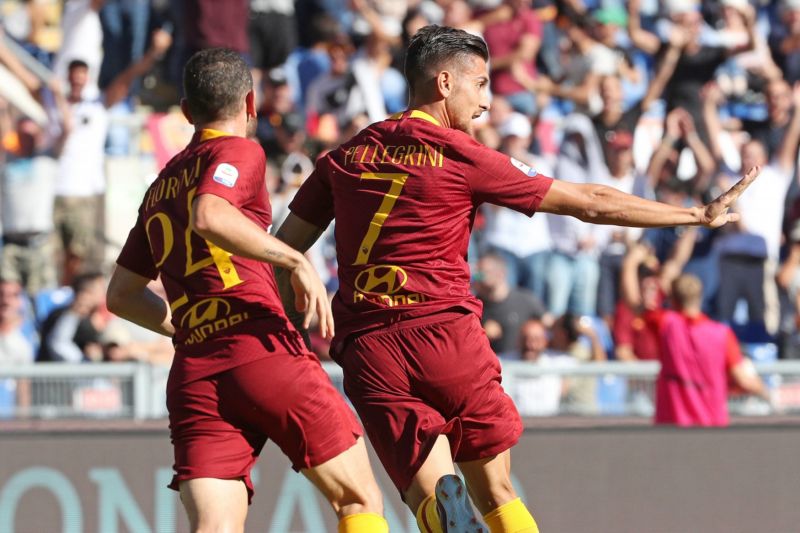 AS Řím přehrál Lazio na domácí půdě rozdílem dvou branek. 