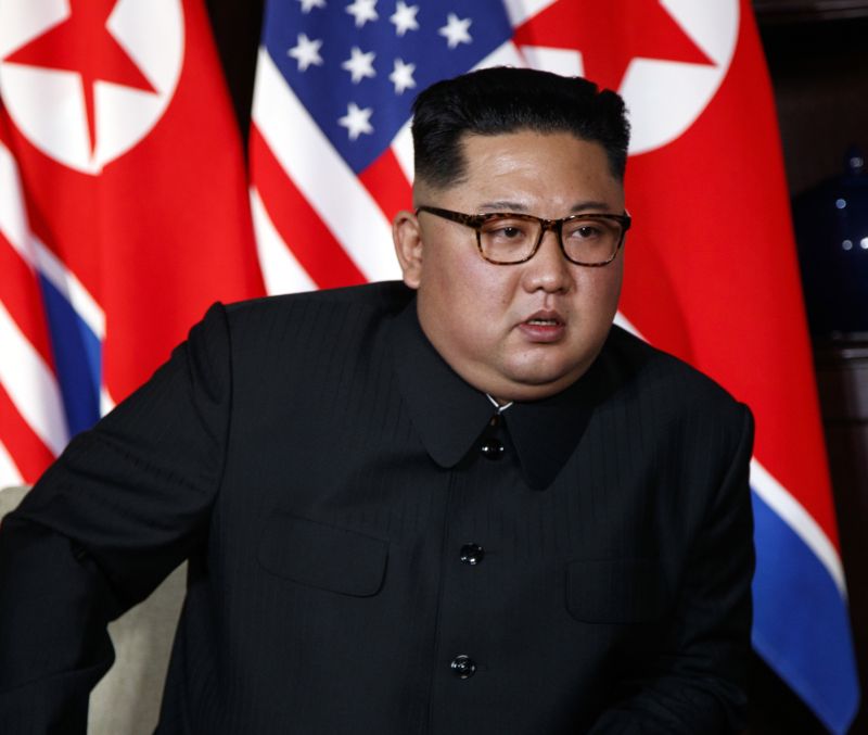 Severokorejský vůdce Kim Čong-un.