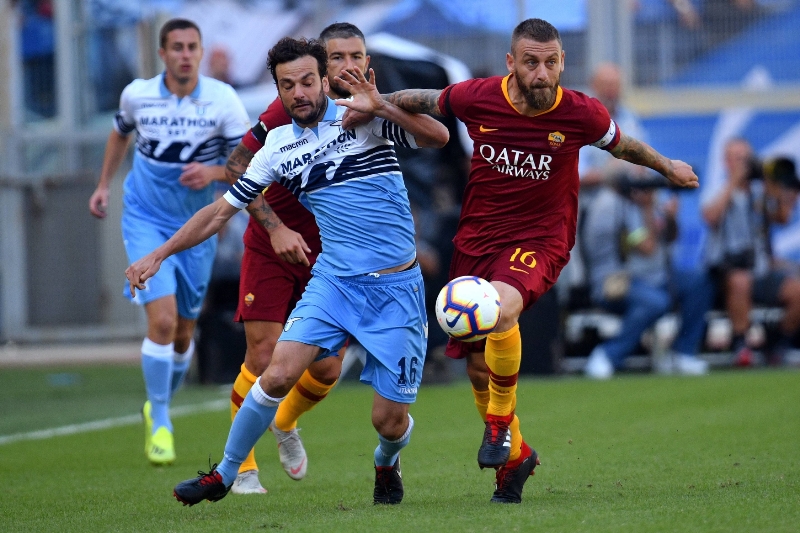 Daniele de Rossi nedohrál duel s Laziem a jeho start v Plzni je ve hvězdách.