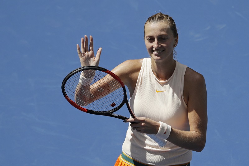 Petra Kvitová si v žebříčku polepšila.