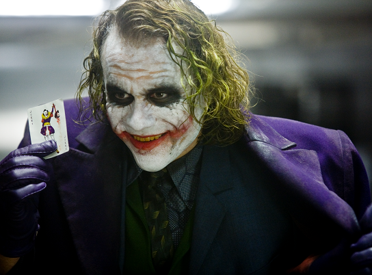 Heath Ledger je obecně považován za nejlepšího filmového Jokera.