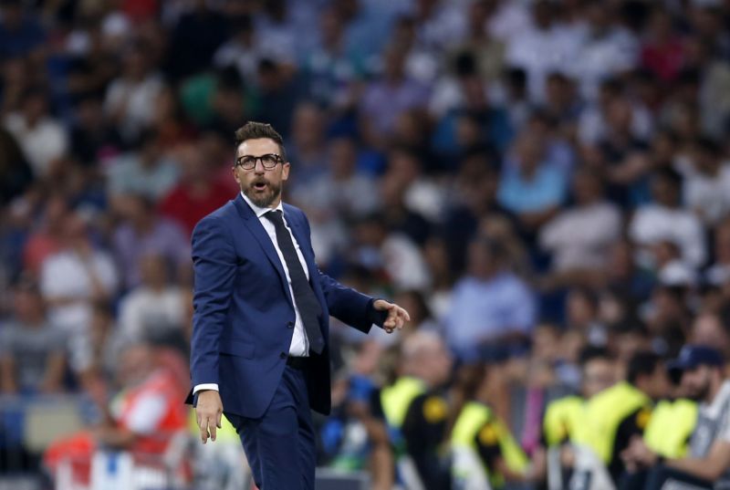 Kouč AS Řím Eusebio Di Francesco si je vědom největší zbraně Plzně. 
