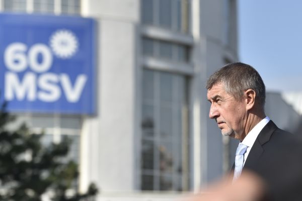 Premiér Andrej Babiš na Mezinárodním strojírenském veletrhu. 