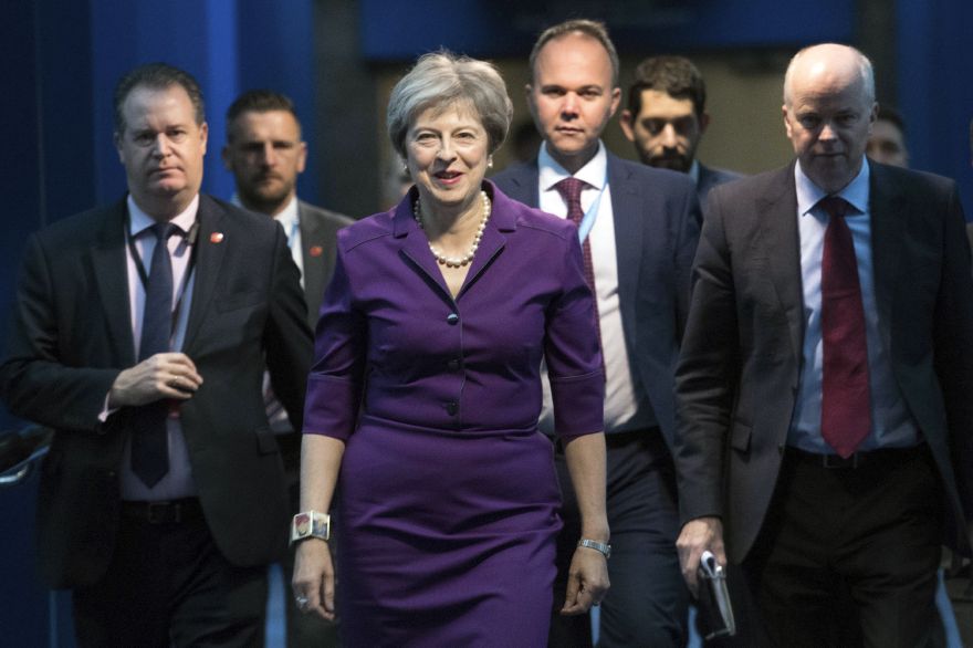 Britská premiérka Theresa Mayová.