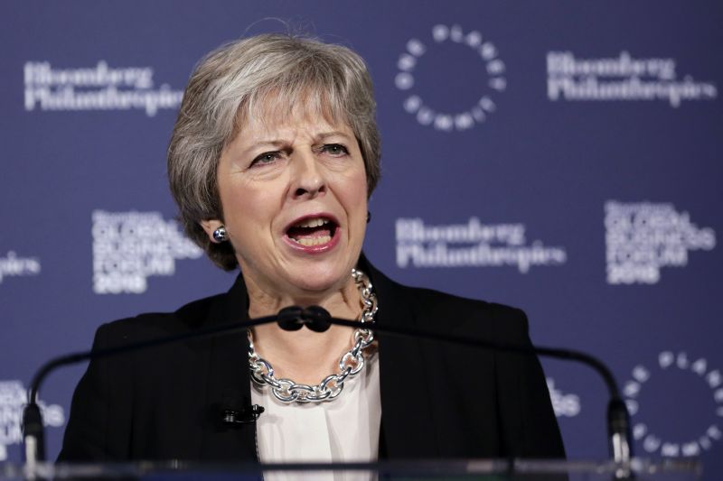 Britská premiérka Theresa Mayová.