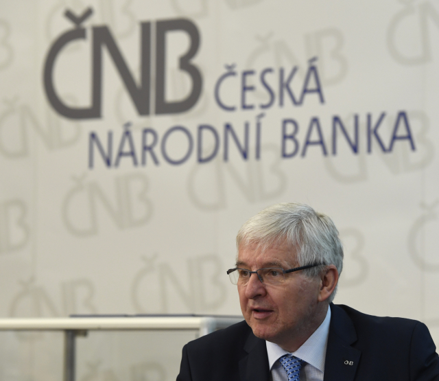 Guvernér České národní banky Jiří Rusnok. 