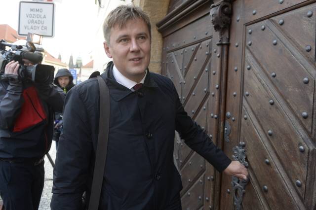 Kandidát na ministra zahraničí Tomáš Petříček (ČSSD).