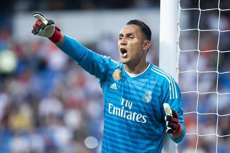 Keylor Navas, brankář Realu Madrid.