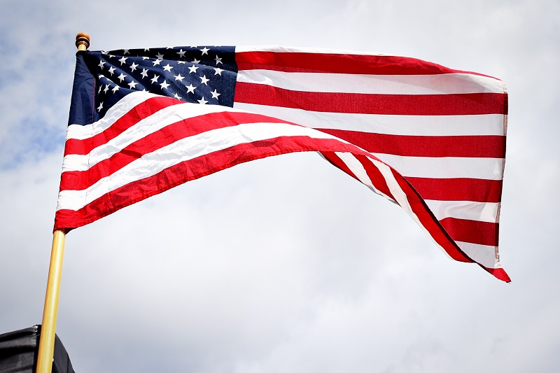 Vlajka USA.