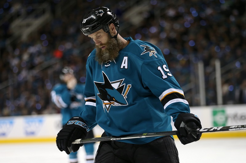 Joe Thornton se změnil k nepoznání.