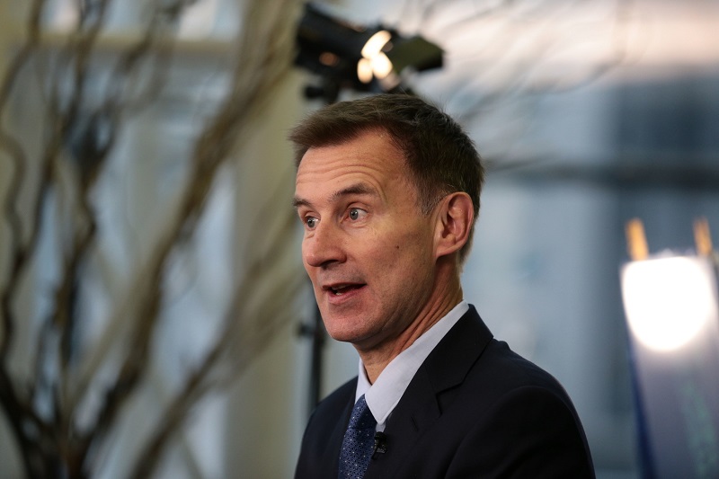 Šéf britské diplomacie Jeremy Hunt.