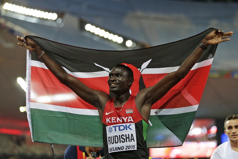 David Rudisha se vrací po zranění.