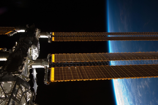 Mezinárodní vesmírná stanice ISS (ilustrační foto). 