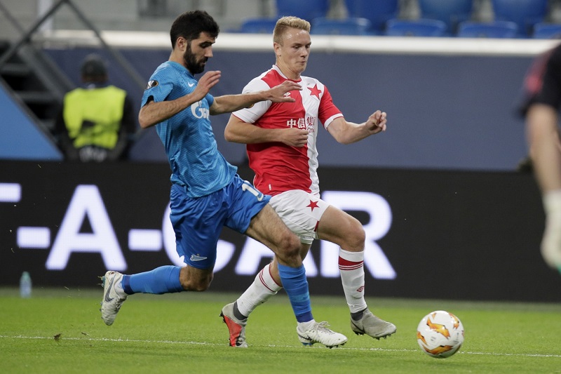 ŽIVĚ: Petrohrad - Slavia 0:0. Sešívaní hrozí, Stoch trefil břevno