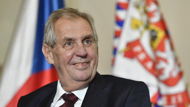 Miloš Zeman.
