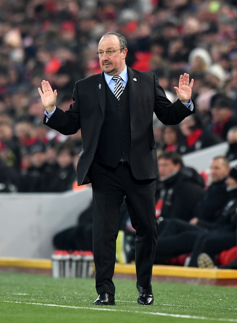 Fotbalový trenér Rafael Benítez.