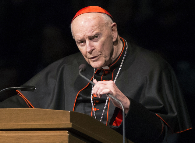 Bývalý kardinál Theodor McCarrick.