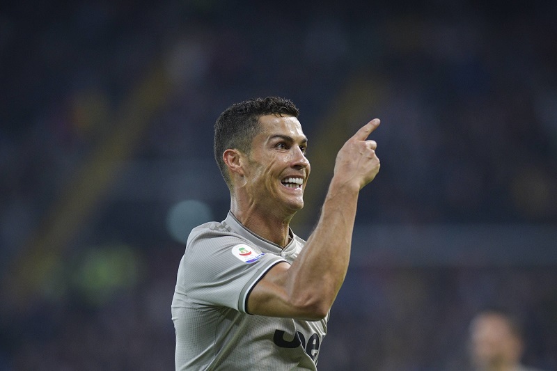 Ronaldo dalším gólem přispěl k výhře Juventusu nad Udine.