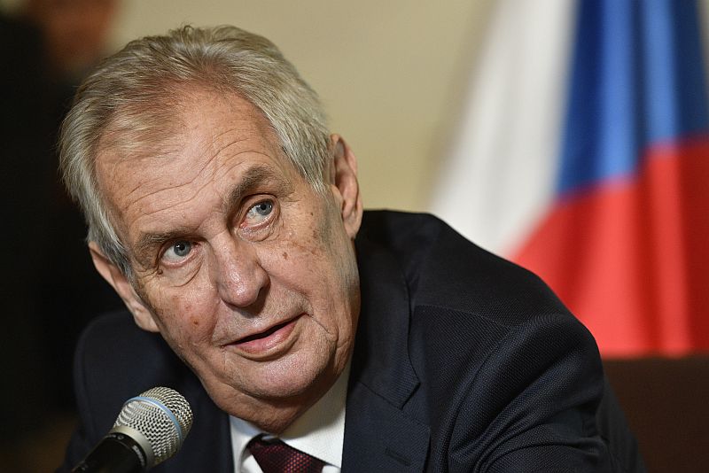 Prezident Miloš Zeman.