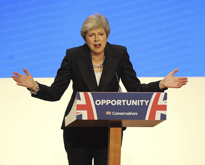 Britská premiérka Theresa Mayová.