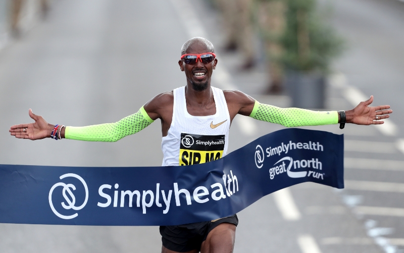 Mo Farah vylepšil evropský rekord o 27 sekund. Mo Farah vylepšil evropský rekord o 27 sekund.