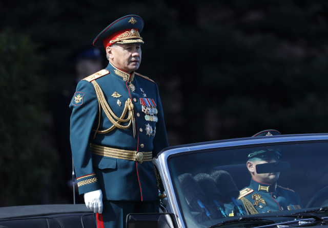 Ministr obrany Sergej Šojgu.