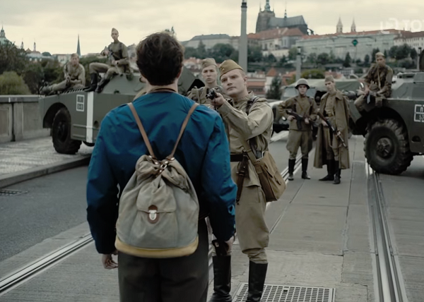 Snímek z filmu Jan Palach.